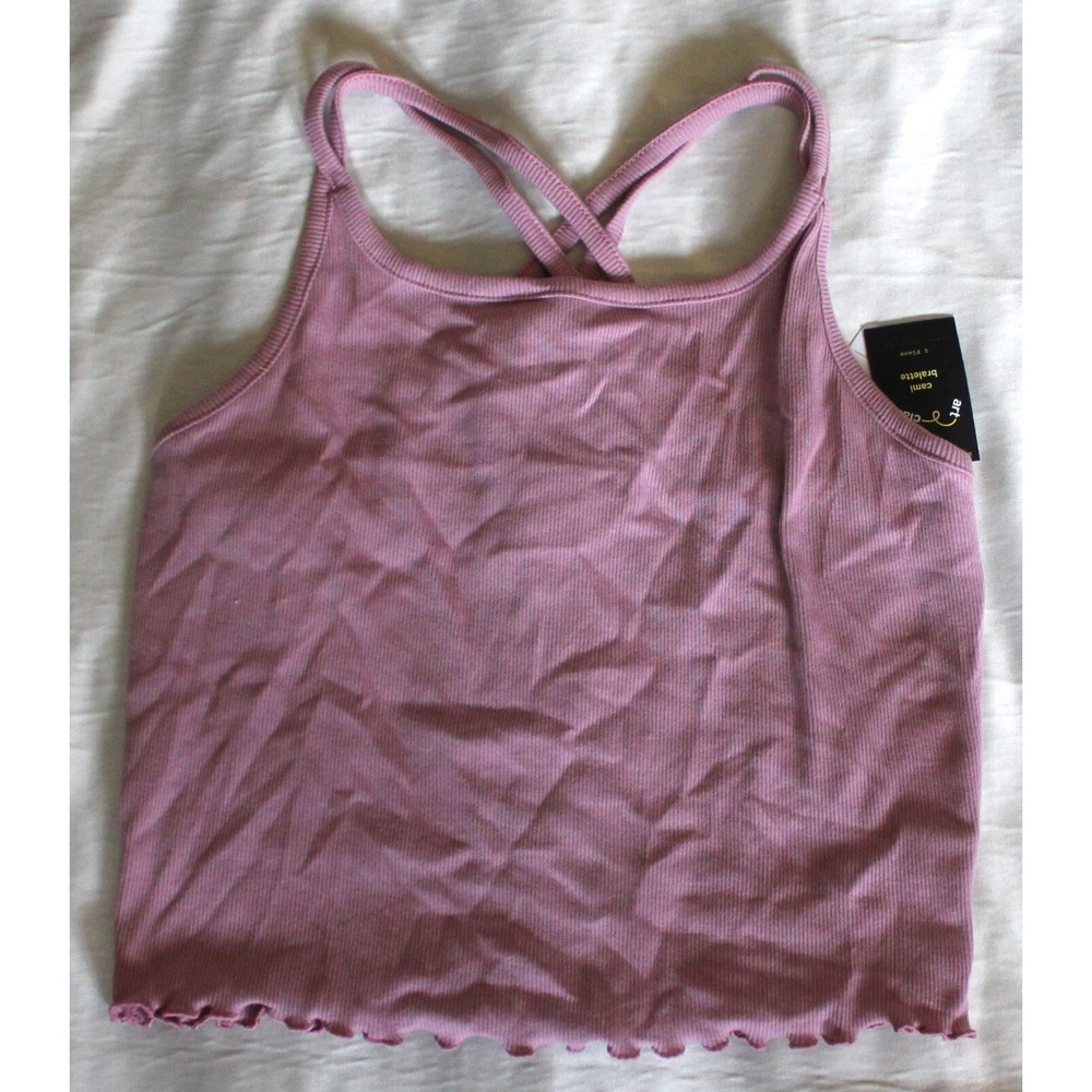 Art Class Girls Size XXL 18 cami bralette Lightly Ribbed